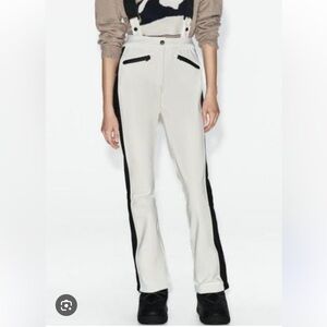 Zara NWT waterproof ski pants with suspenders 8073/086